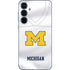 University of Michigan White Jersey Galaxy A35 5G Skin